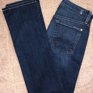 7 for all Mankind Kimmie Straight Leg - Size 27